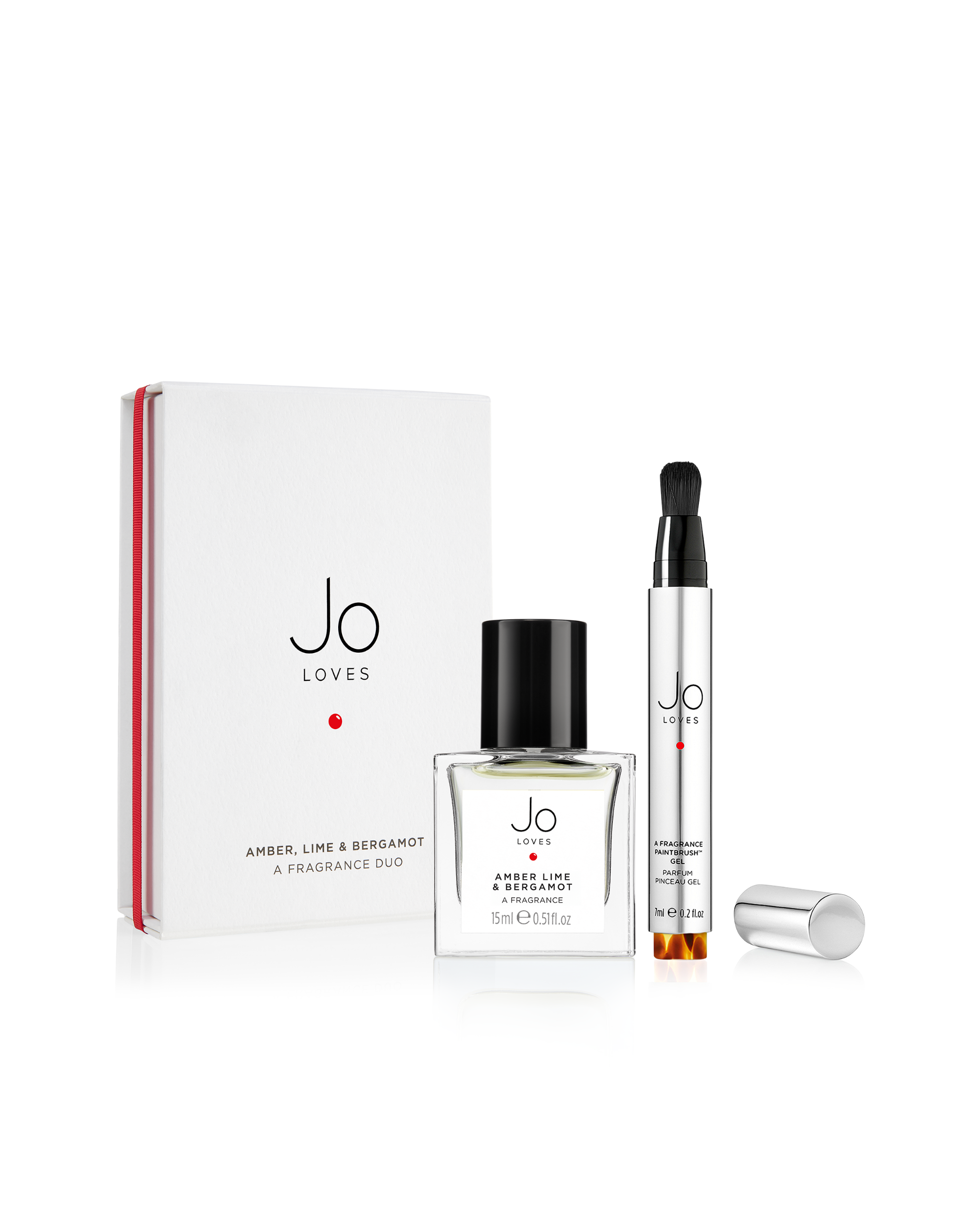 Fragrance Duo: Amber, Lime & Bergamot (15ml + 7ml)