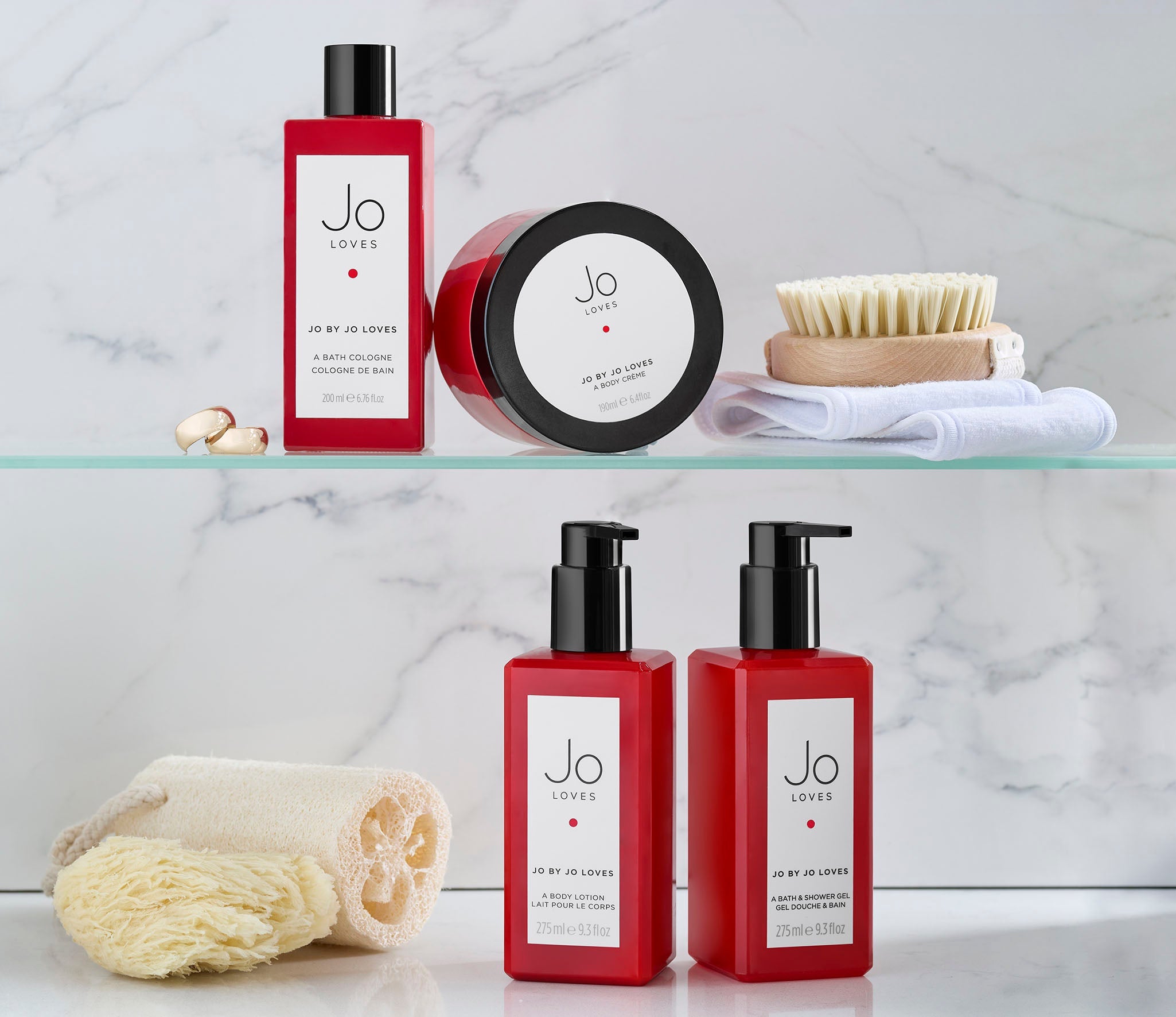 Jo by Jo Loves Bath Cologne & Body Crème Set (200ml+190ml)