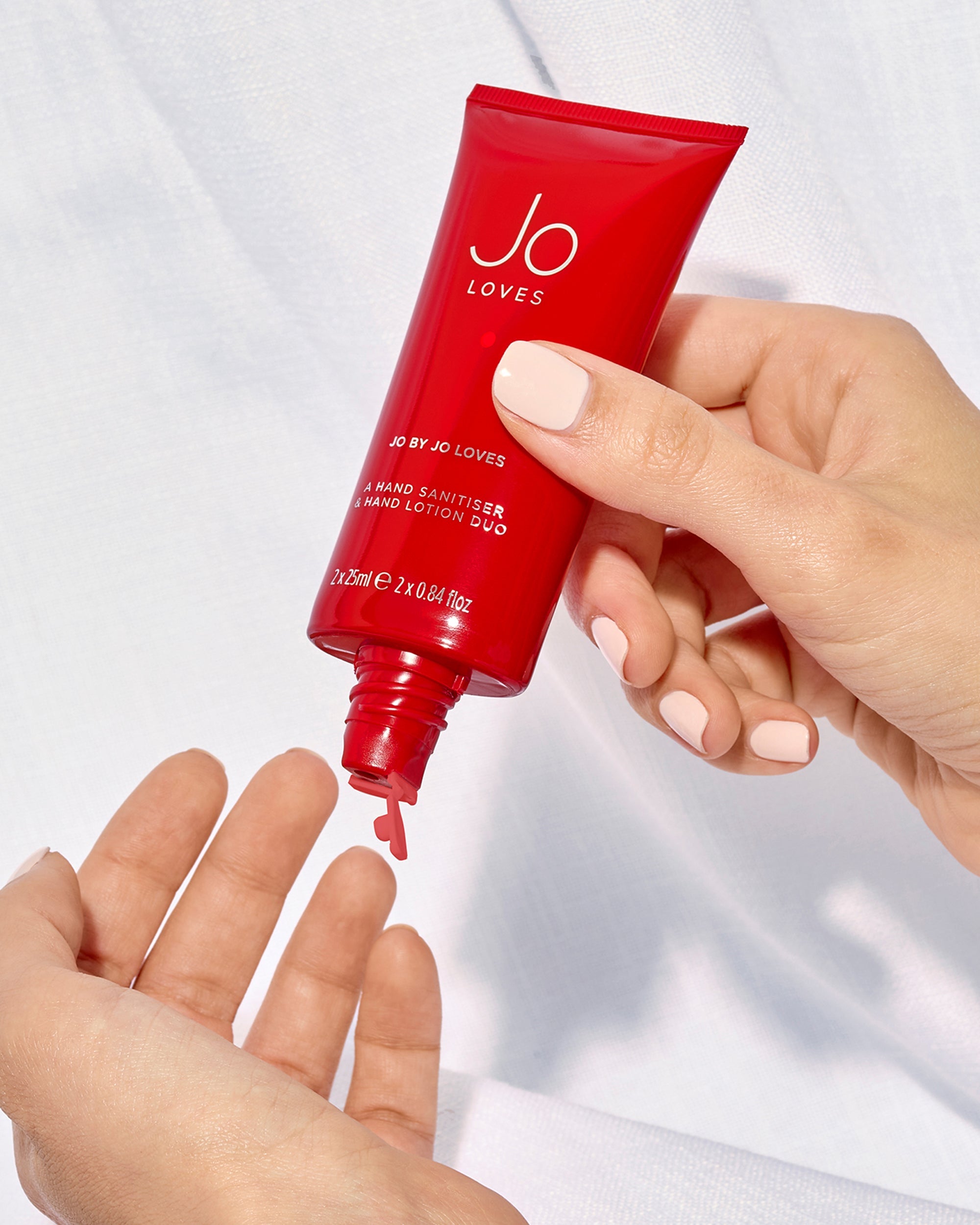 Jo by Jo Loves Hand Sanitiser & Hand Lotion (2x25ml)