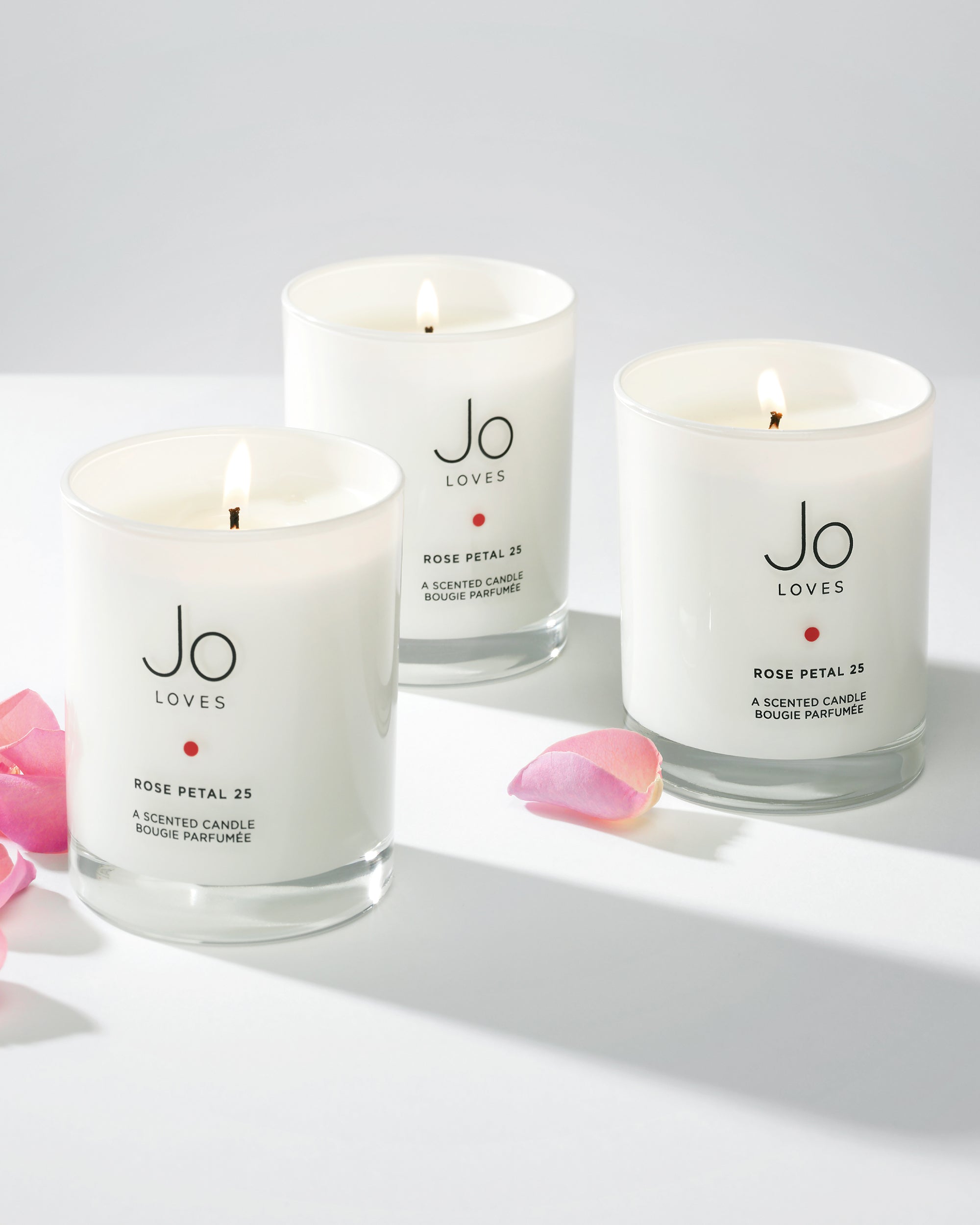 Rose Petal 25 Home Candle 185g