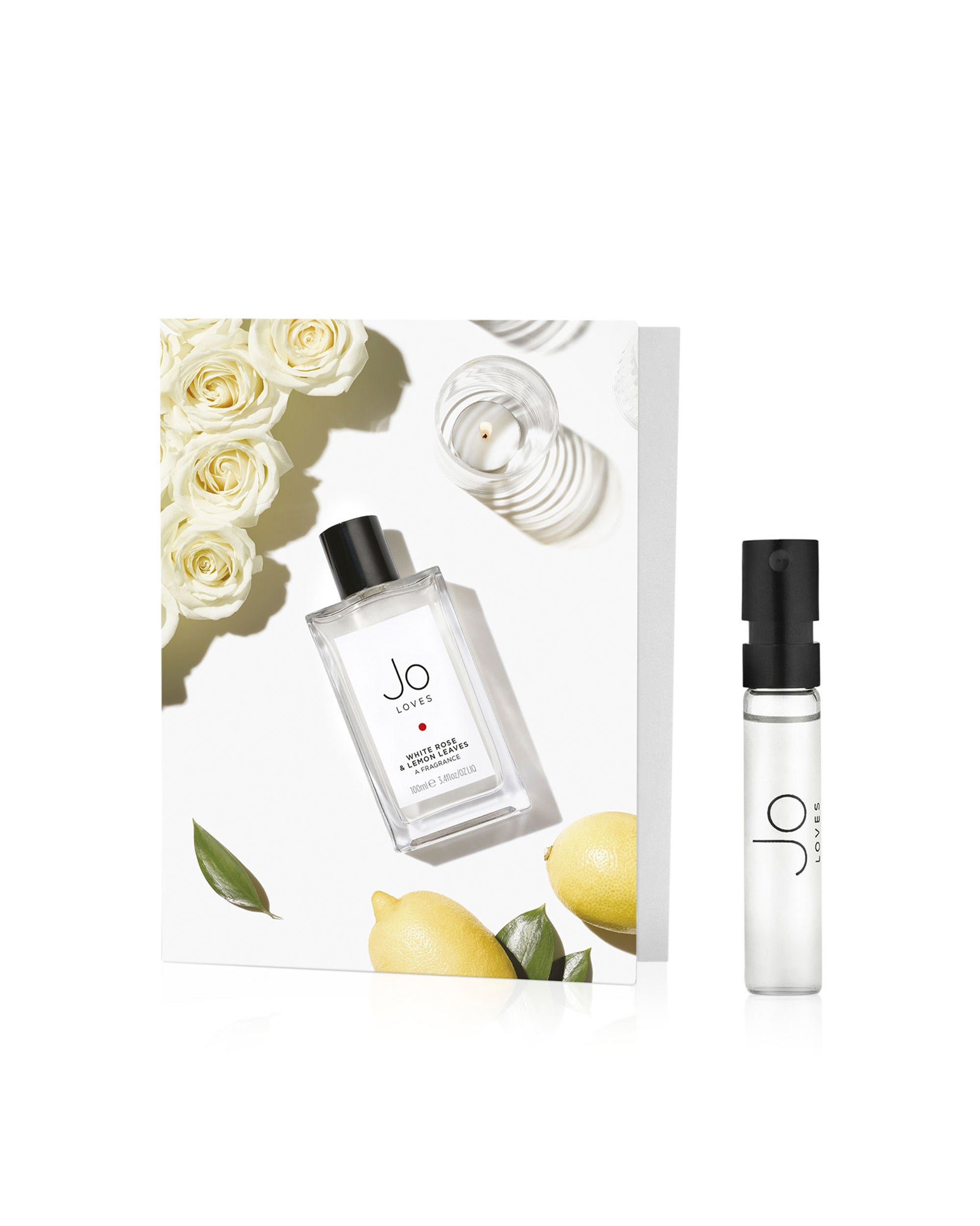 White Rose & Lemon Leaves EDT 2ml - free at checkout