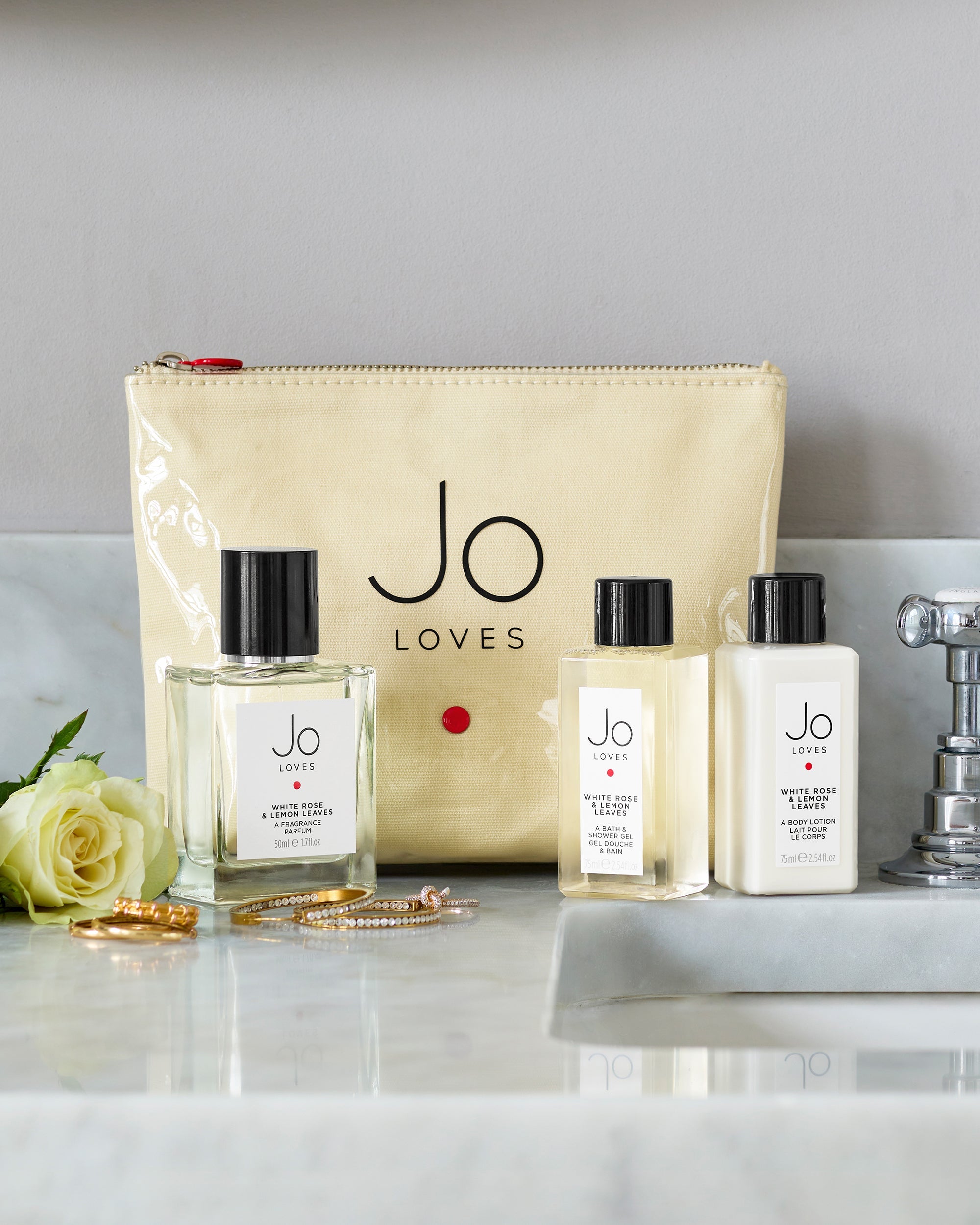 Jo Loves White Rose high quality & Lemon Leaves 50ml