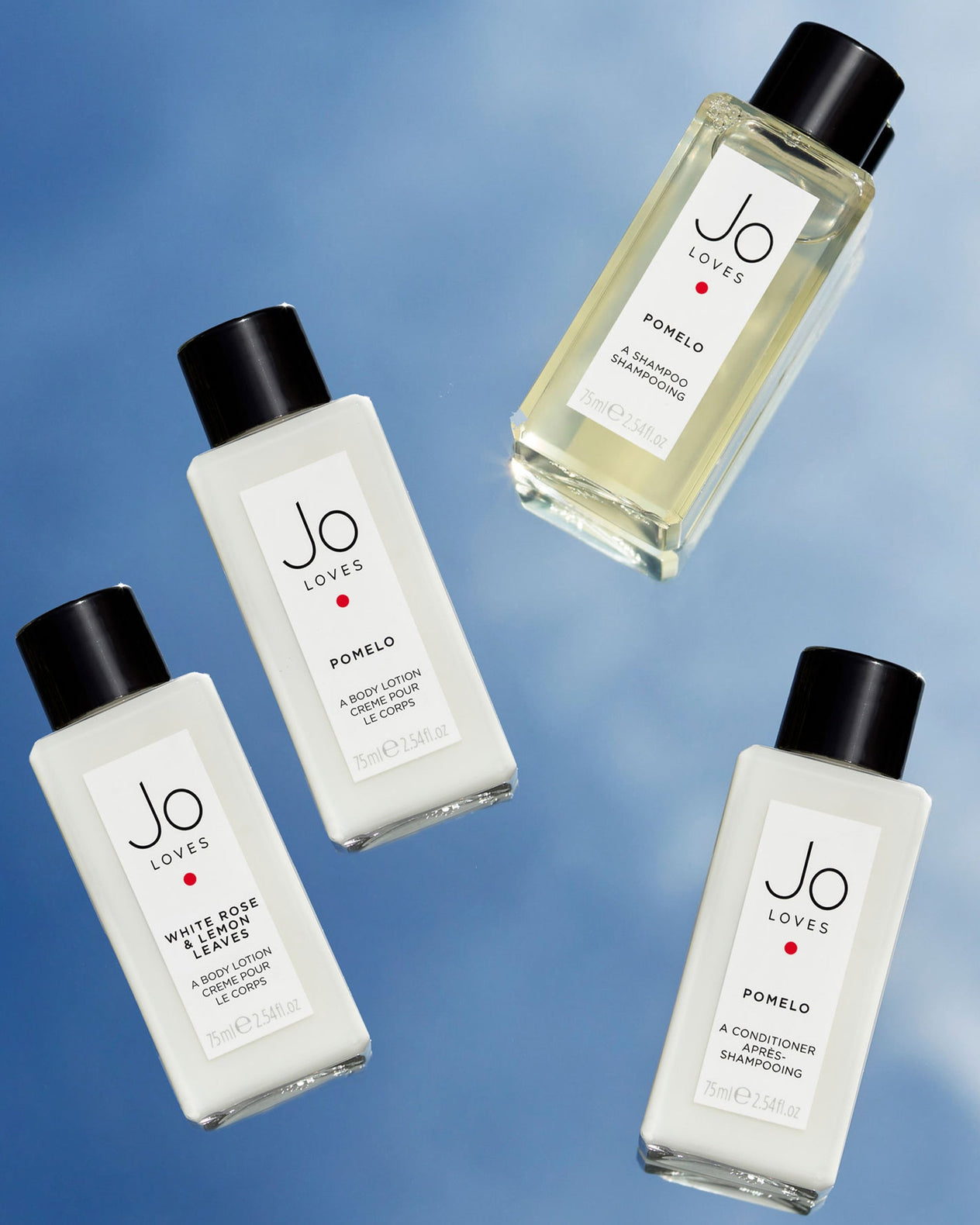 White Rose & Lemon Leaves Body Lotion (75ml)
