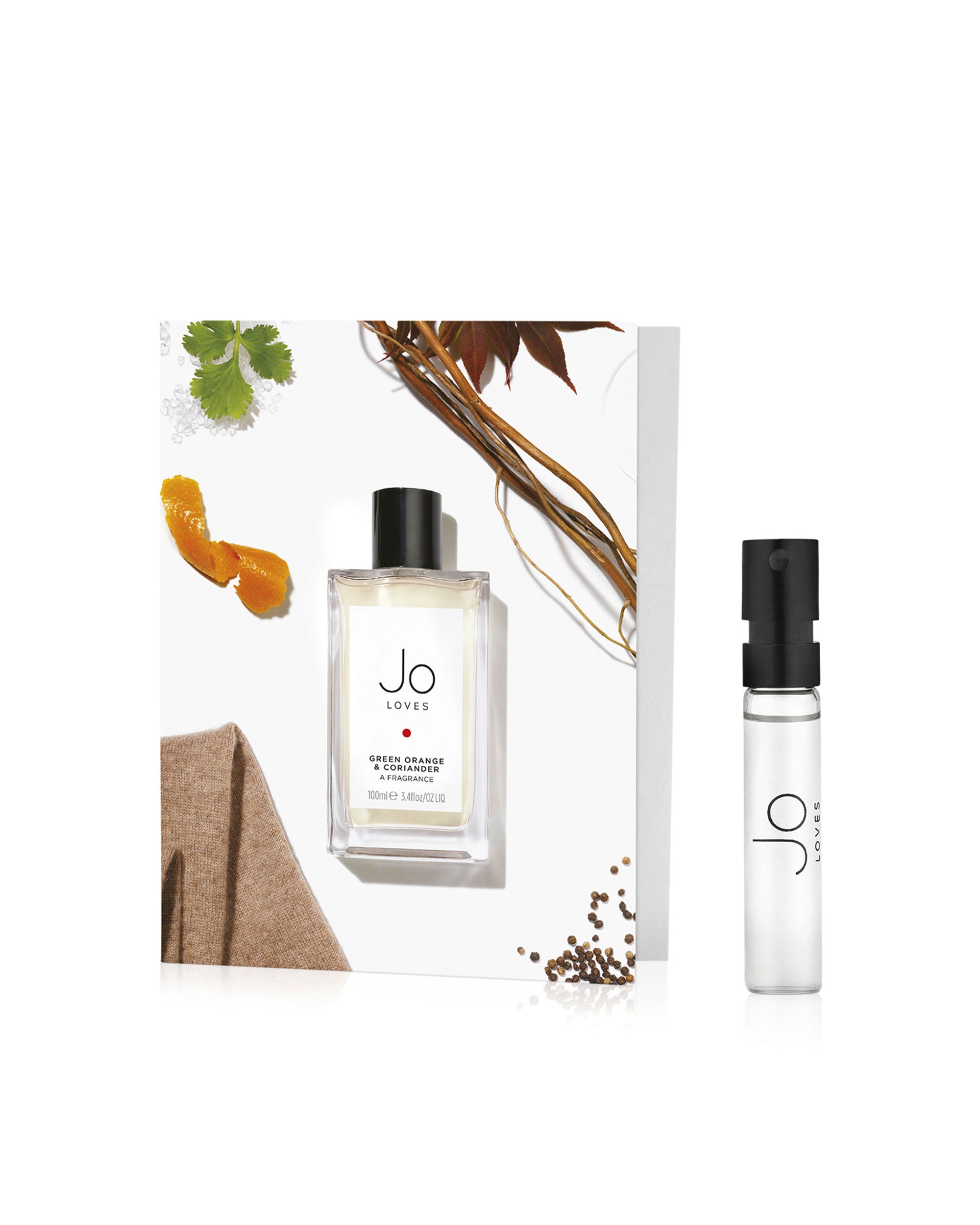 Green Orange & Coriander EDT 2ml - free at checkout