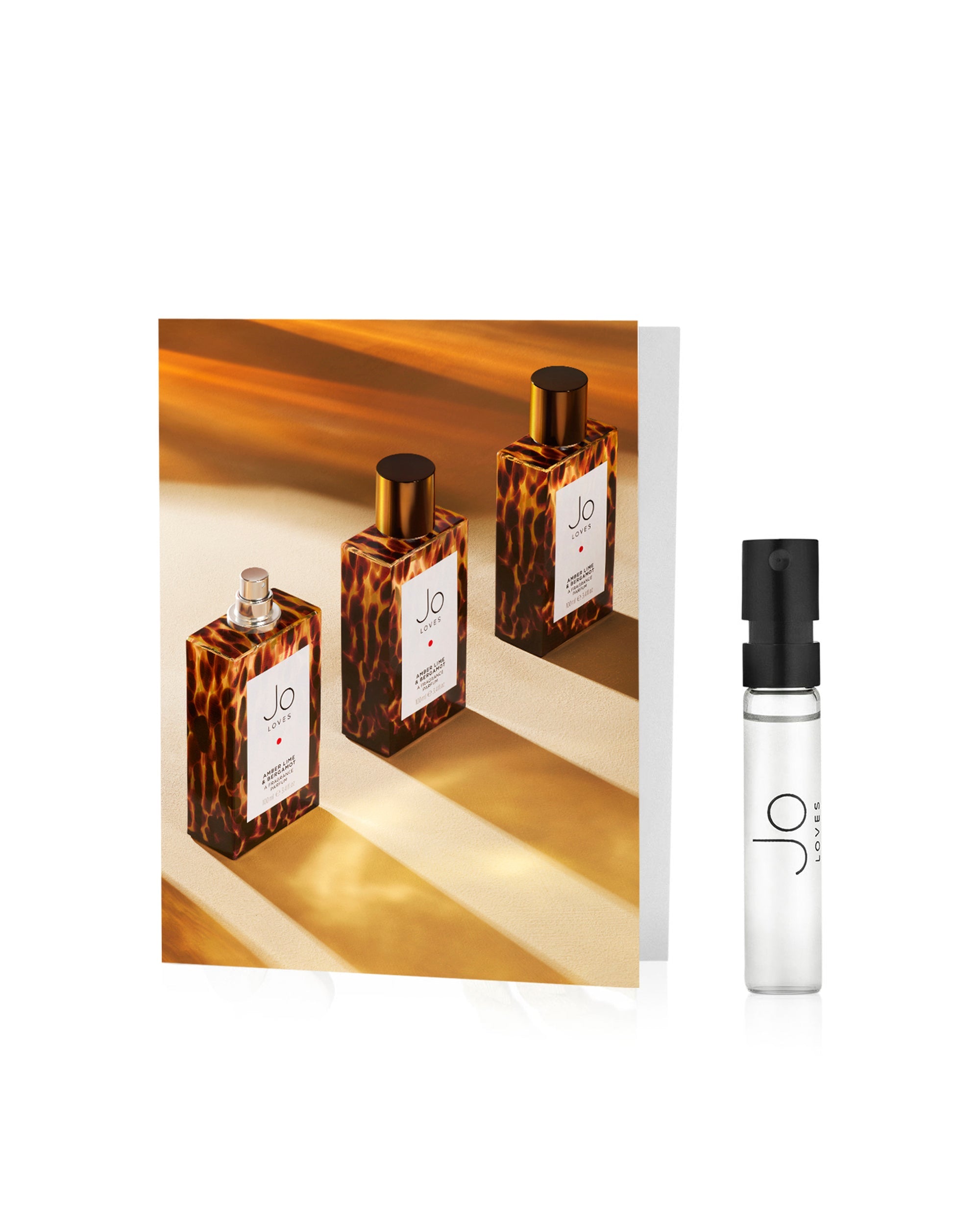 Amber, Lime & Bergamot EDT 2ml - free at checkout