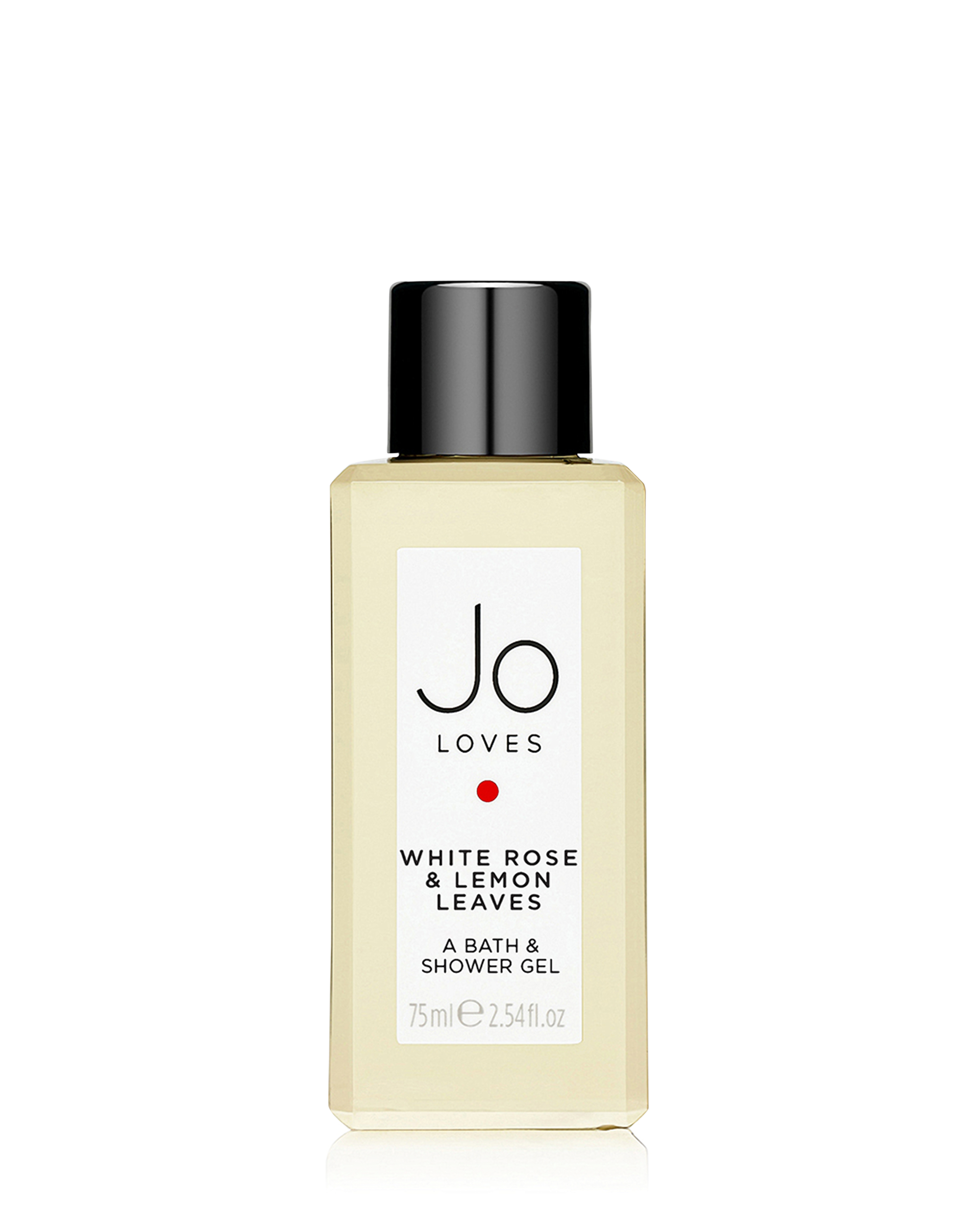 Jo Loves | White Rose & Lemon Leaves Bath & Shower Gel | 75ml – Jo
