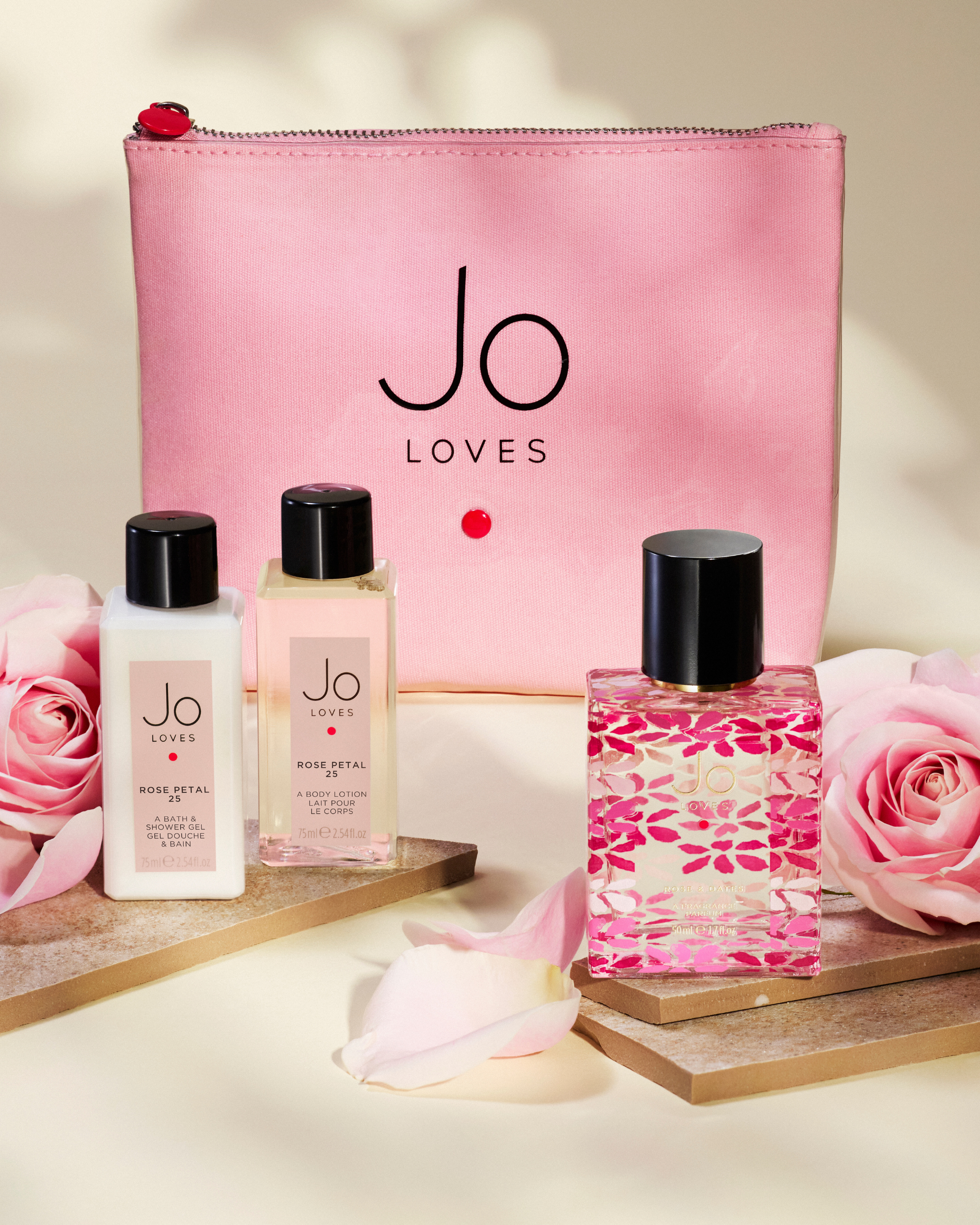 Rose A Luxury Travel Collection (2x75ml + 50ml)